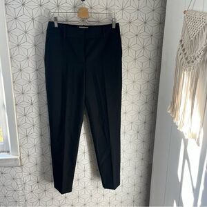 Sezane Black Twill Dress Pant